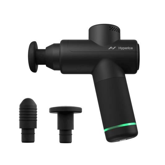 Hypervolt Go 2 - Equipado con tecnología Quiet Glide - Pistola de masaje de percusión portátil (Hypervolt Go 2 Negro)