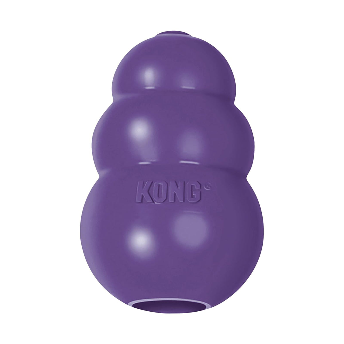 Kong Senior Juguete para Perro Color Morado - Chico - empaque estándar