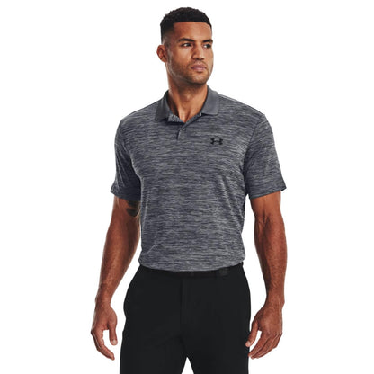 Under Armour Performance 3.0 Playera de Golf, Hombre - Gris (Pitch Gray - Black - 012) - 4XL