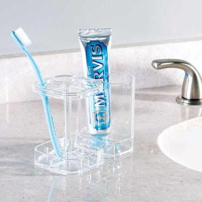 InterDesign Med+ Organizador, Centro Dental, Transparente