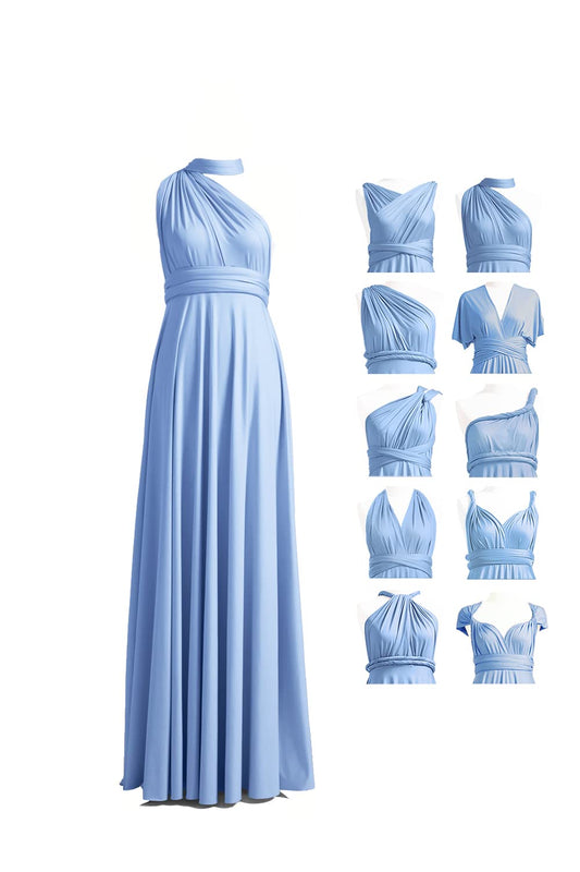 72styles Vestido Infinito para Dama de Honor, Fiesta Elegantes para Bodas | Vestido Largo Elegante Convertible Que Ajusta a tu Cuerpo, Múltiples Estilos para Bodas, Eventos de Gala y Fiestas