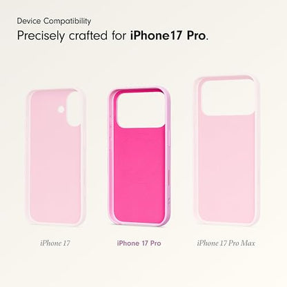 Beats - Funda en Modo Horizontal con MagSafe de Beats para el iPhone 17 Pro con Control de la Cámara, Soporte y Correa, Acabado Mate con Forro de Microfibra – Rosa Mineral