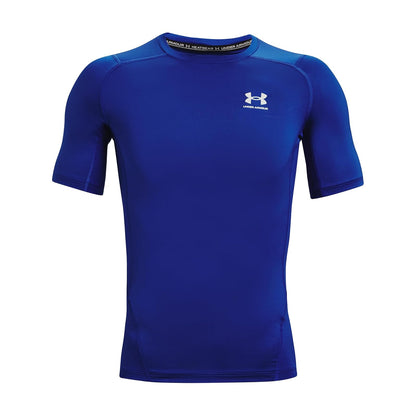 Under Armour HeatGear Camiseta de Compresión para Hombre - Azul - XXL