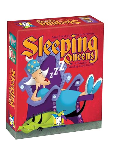 Gamewright Juego de Cartas Sleeping Queens, 79 Cartas