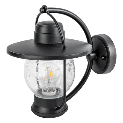 Tecnolite Lámpara de Pared Arbotante Tipo Farol Exterior, Ideal Zona Costera 60 W, Base E27, IP44, No incluye foco