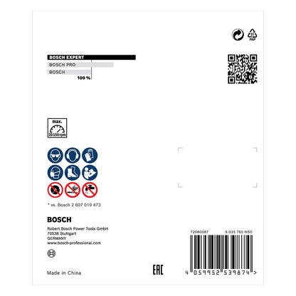 Bosch Disco diamantado EXPERT Hard Ceramic Ø76x1,5x10mm | Para azulejos de cerámica dura, piedra dura, Ø 76 mm, accesorio profesional Mini amoladora angular