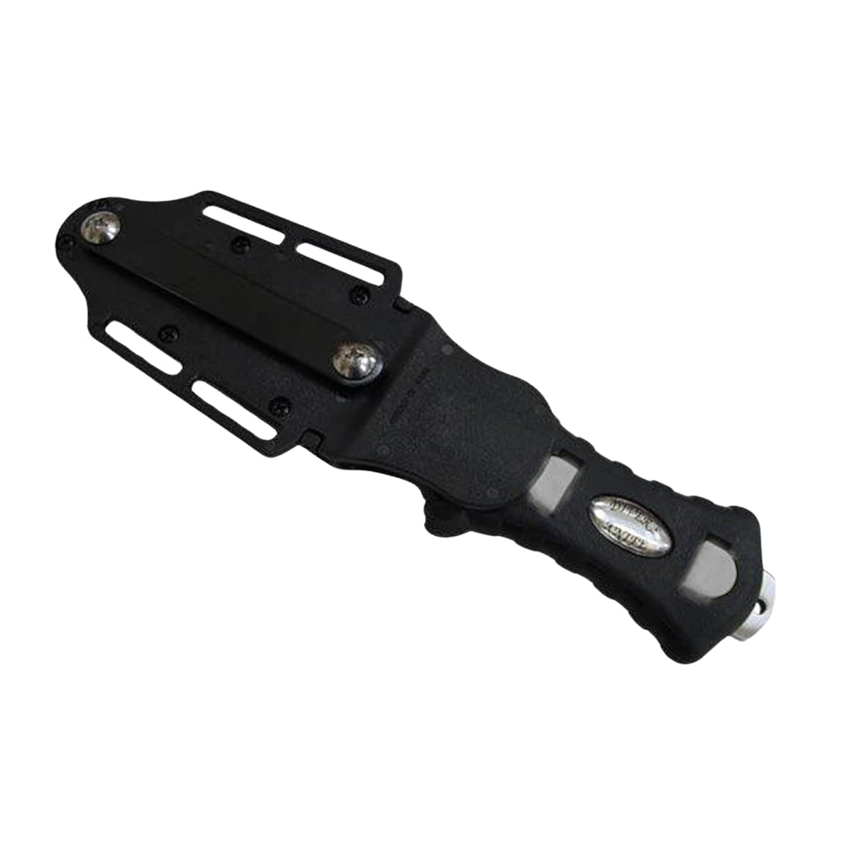 Scuba Choice Cuchillo Buceo Acero Inoxidable Punta Roma 9 Pulgadas | Punta roma, hoja 2.3 pulgadas, mango ergonómico, 7 pulgadas total, para buceo y esnórquel