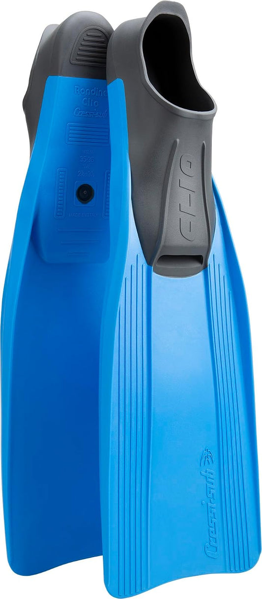 Cressi Clio, Aletas Familiares eternas para Snorkel, Buceo y natación: Creadas en Italia