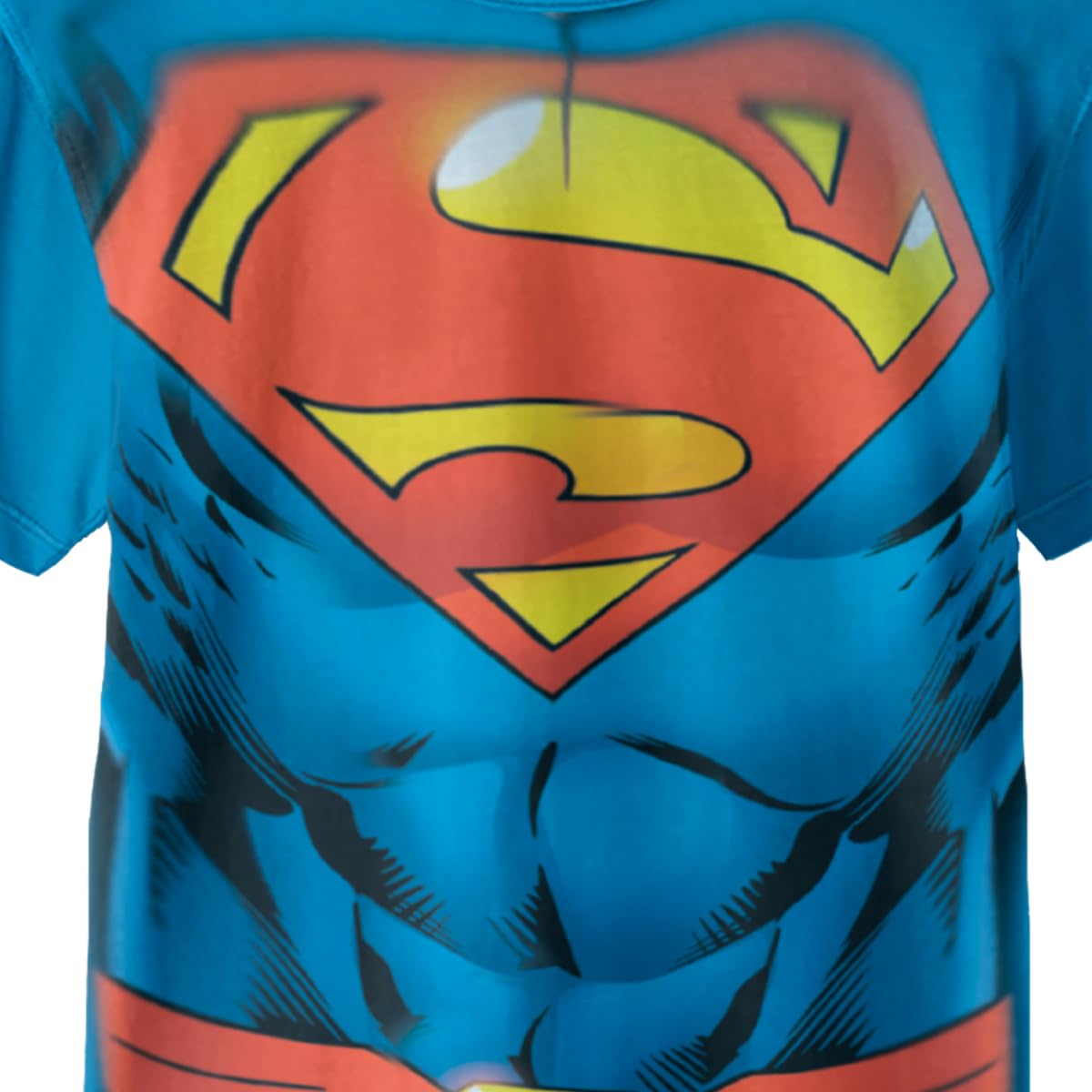 Justice League Superman Costume Playera Casual Estampada para Niños 8