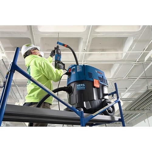 BOSCH GBH2-28L - Martillo giratorio SDS-plus Bulldog Xtreme Max de 1-1/8 | Motor de 8,5 amperios, 2 pies-libras. energía de impacto, sensor de seguridad de control de retroceso, demolición, hormigón