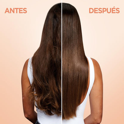 Kit Garnier Fructis Borrador de Daño y Control Grasa Rutina completa: Shampoo 650 ml + Acondicionador 650 ml + Crema para Peinar 300 ml, Reparación Purificante para Cabello Dañado con Raíces Grasas