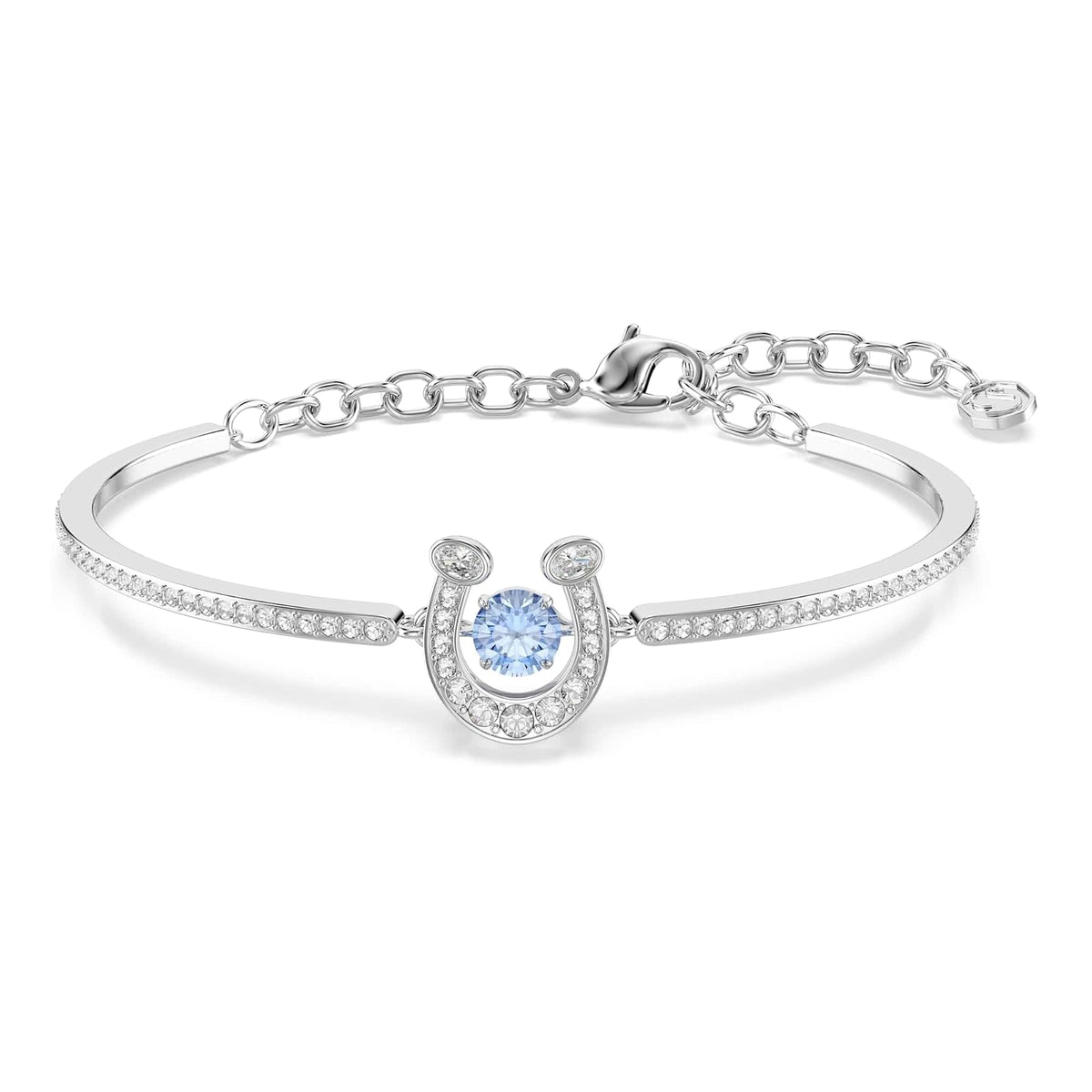Swarovski Colección Symbolica, pavé, color azul, rodiado - Pulsera Symbolica