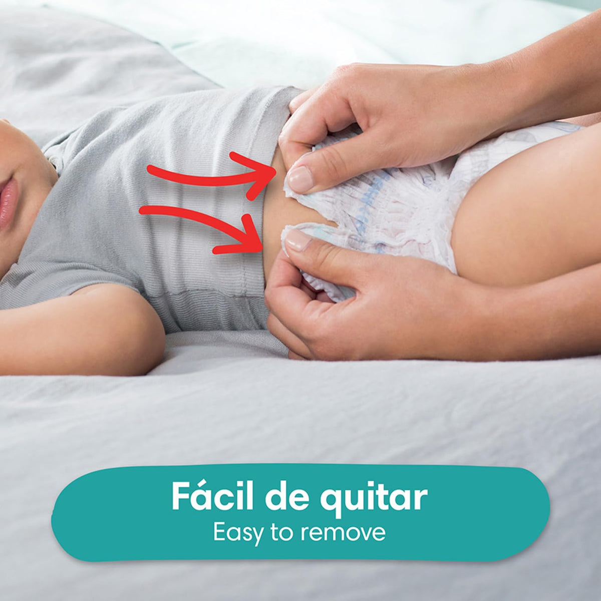 PAMPERS Easy Ups Pañales Entrenamiento Talla 4T-5T, 86 Uds, Bebé 13-18 Kg