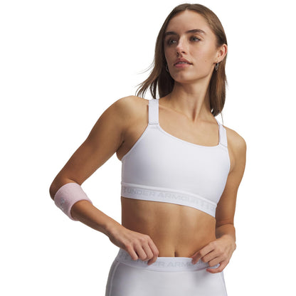 Under Armour Top para Entrenamiento Heatgear High para Mujer Talla M Color Blanco