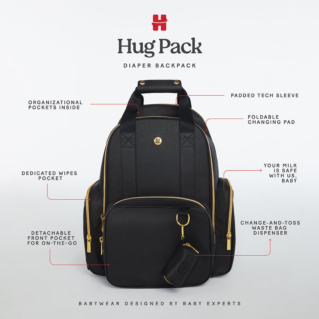 Huggies Diaper Backpack Mochila para pañales Unisex adulto