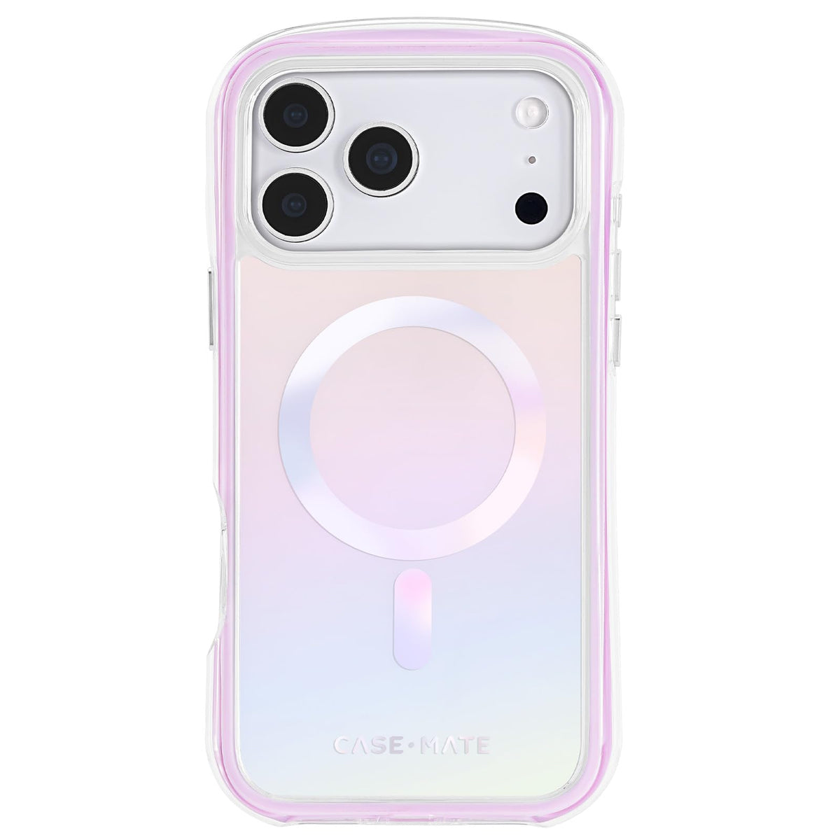 Case-Mate Funda para iPhone 17 Pro Max con Diseño Floral y MagSafe - Jelly Pop Iridescent