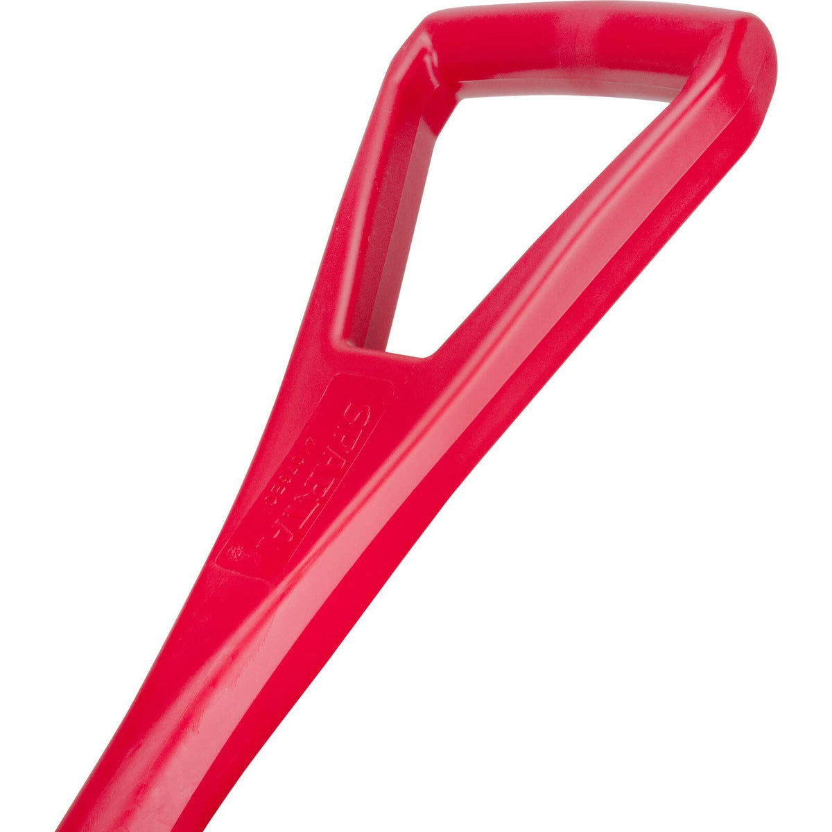 SPARTA 41076EC05 - Pala Sanitaria de plástico, Apta para Alimentos, para cocinas comerciales, 11 Pulgadas, Color Rojo