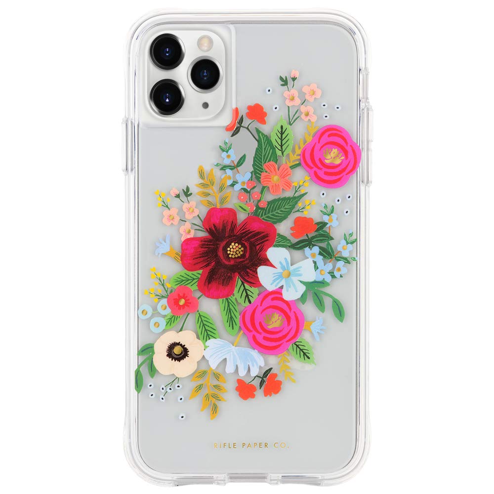 Case-Mate Rifle Paper CO. Funda para iPhone 11 Pro, diseño Floral, 5.8, Rosa Salvaje