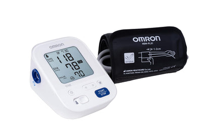 OMRON X3 Comfort Baumanómetro de Brazo, Bluetooth y App Connect | Validado clínicamente, incluso en embarazo. Brazalete Intelli Wrap 22-42 cm. Detecta latidos irregulares. Garantía 5 años.