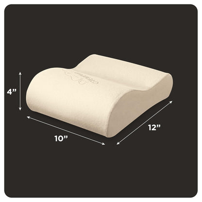 TEMPUR-Pedic TEMPUR - Almohada para Cuello, Viajes, Color Blanco