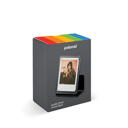 Polaroid 6366 - Marco de fotos acrílico en forma de L, color negro