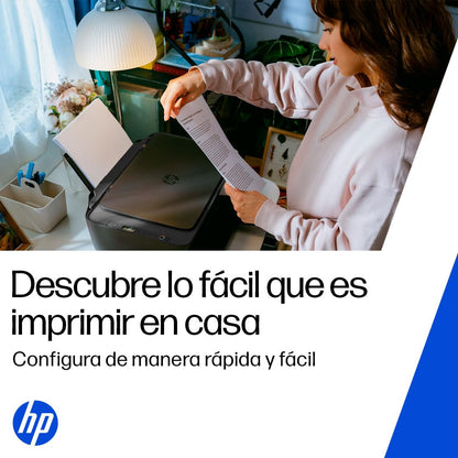 HP Impresora Multifuncional DeskJet Ink Advantage 2975, Todo-en-Uno, Color, WiFi, Imprime App, Impresión, Copia, Escaneado (AJ4Y5A) - Nuevo Modelo