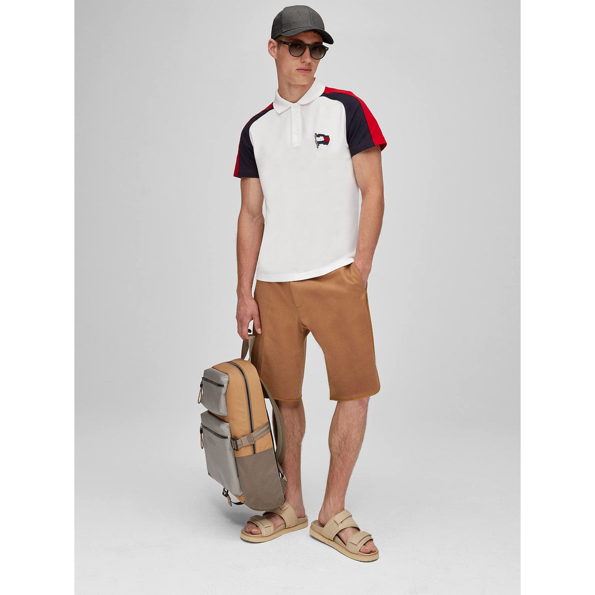 Tommy Hilfiger Gorra de béisbol con Solapa Ajustable de algodón Billy Gorra de béisbol para para Hombres