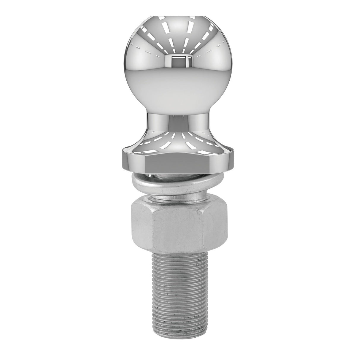 CURT 40017 Bola de Enganche de Remolque Cromada 1-7/8 Pulgadas