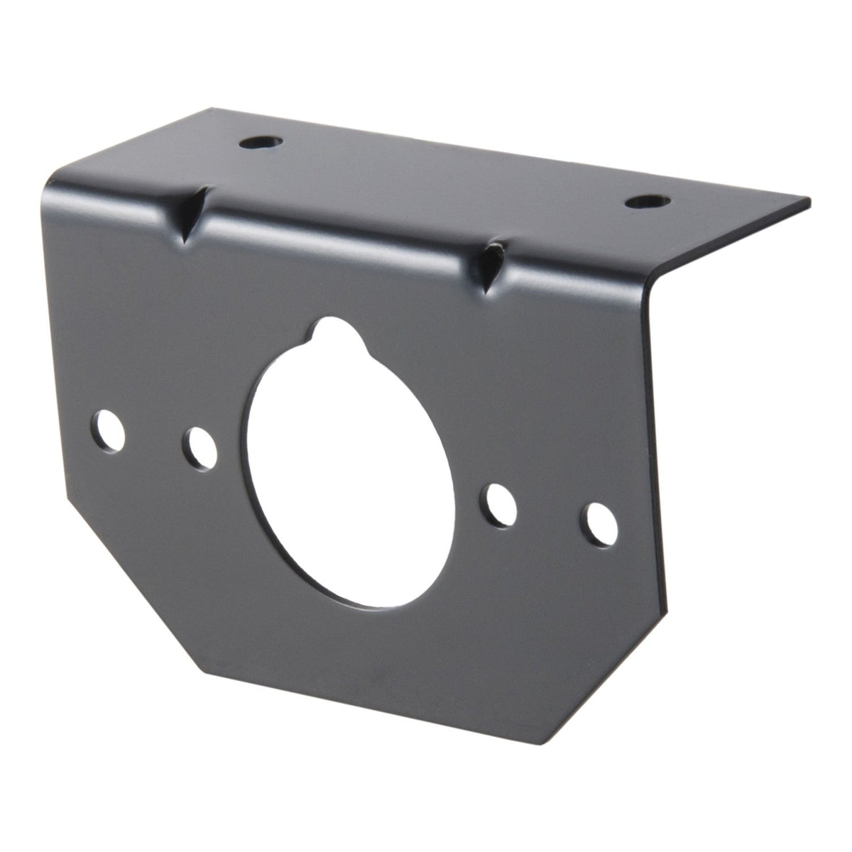 CURT Soporte de Montaje para Arnés de Cableado de Remolque de 4 o 6 Vías 57208, Negro