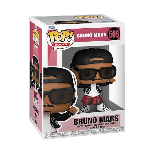 Funko Pop! Rocks: Bruno Mars - APT. | Mercancía Oficial - Figura de Vinilo Coleccionable para Decoración - Regalo de Cumpleaños para Fans