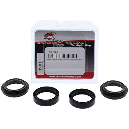 All Balls Racing - Kit de horquilla y sello antipolvo 56-186 compatible con/reemplazo para BMW R1200RTW 2013-2016, R1200GSW 2013-2017