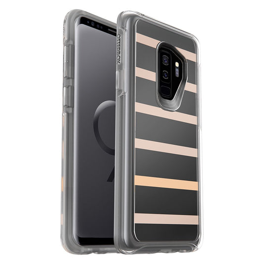 Otterbox 77-58098 Case for Samsung Galaxy S9+, Symmetry Clear Series, Inside The Lines (Clear/Inside The Lines Graphic)