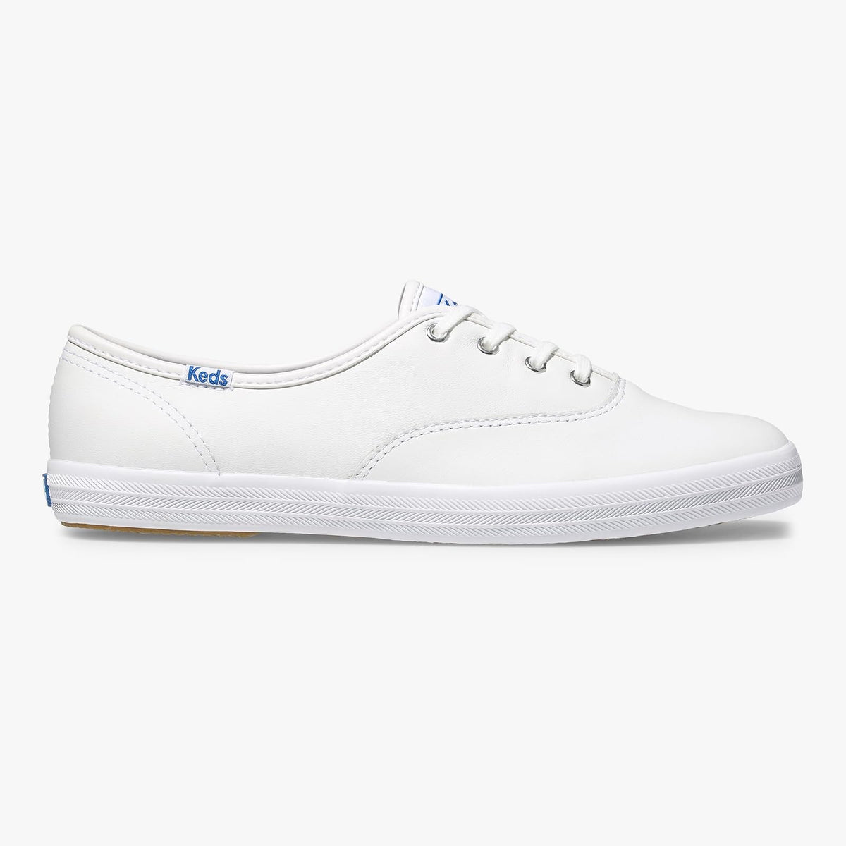 Keds Champion Original Leather Lace-Up, Zapatillas Bajas Mujer