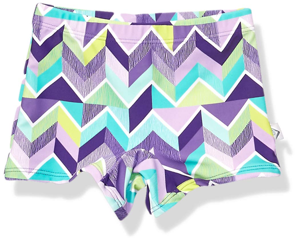 Kanu Surf Pantalón Corto de natación UPF 50+ "Boy Traje de baño de 2 Piezas Niñas - 4 Años - Morado rubí