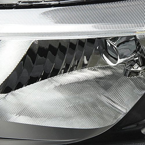 DNA Motoring HL-OH-HC064D-BK-AM Faros Delanteros de Repuesto para Civic Sedán 4 Puertas 06-11, Negro