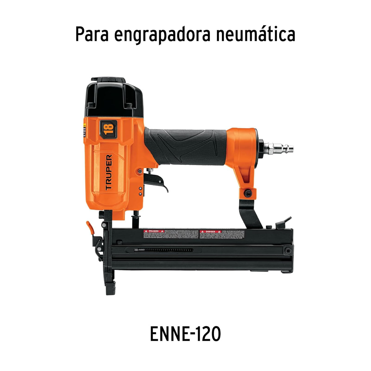 Truper GRANEU-1/4-25, Grapas para engrapadora neumática ENEU-1/4, 25mm, 5, 000 pzas