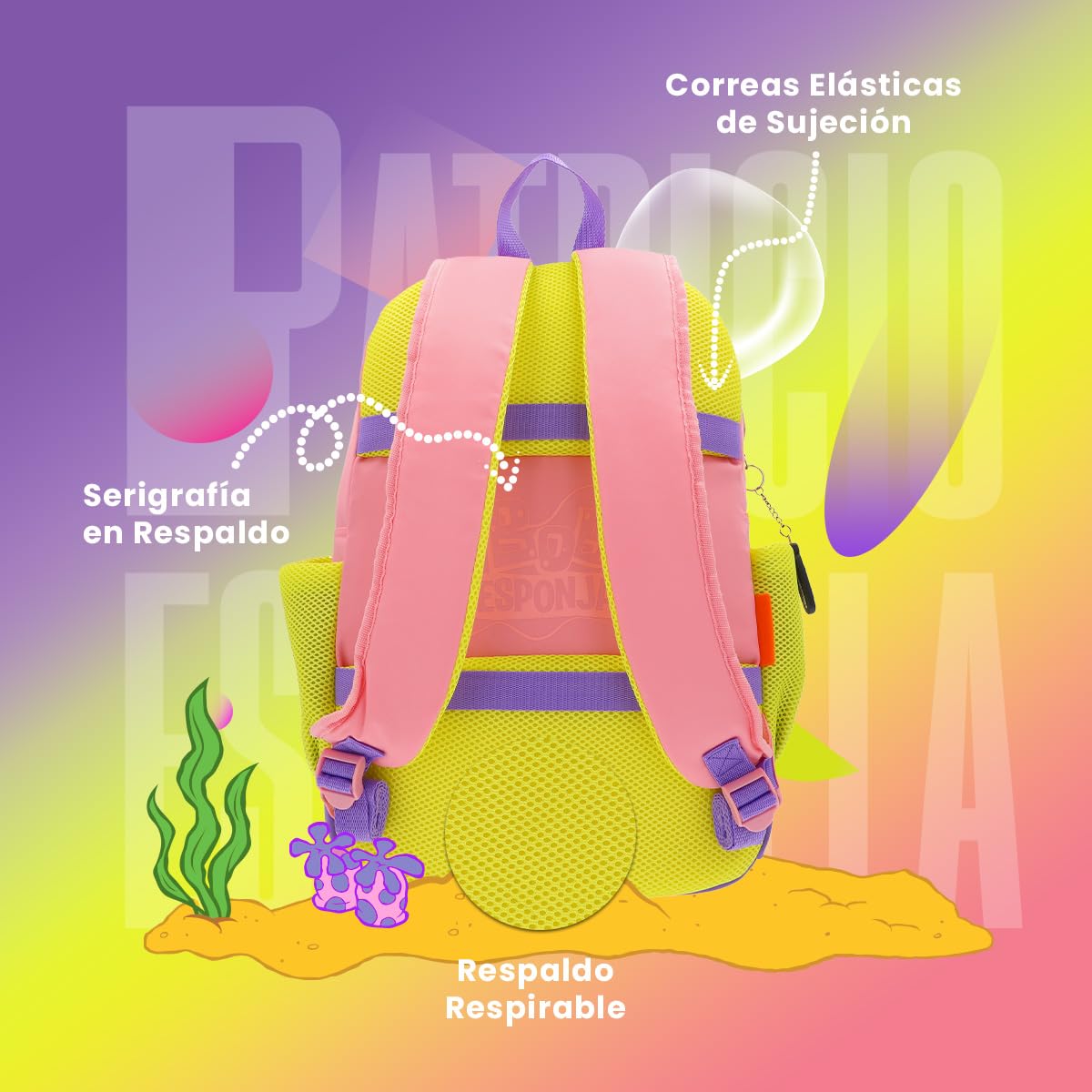 Bob esponja Mochila Patricio Edicion limitada