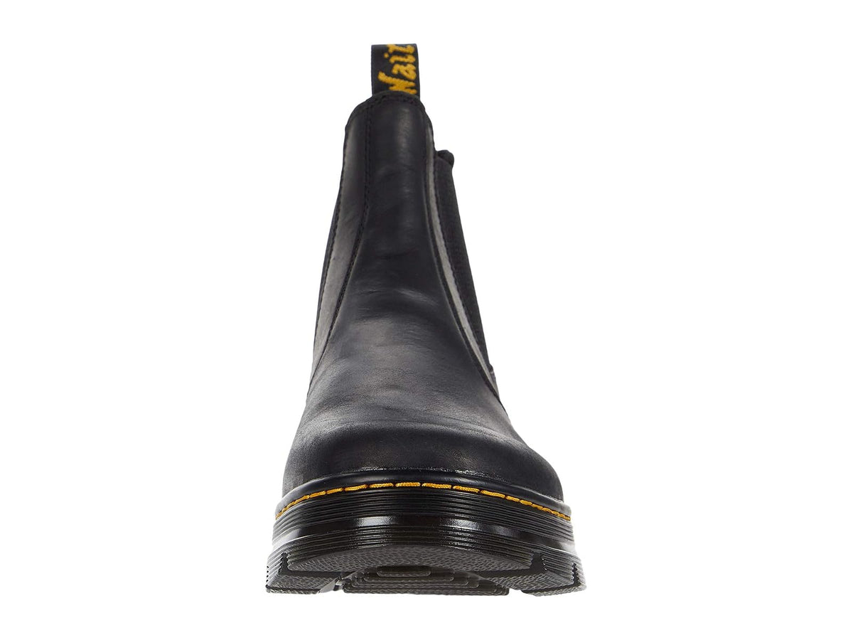 Dr. Martens Botas Chelsea unisex para adultos, negro, Wyoming, 5 mujeres 4 hombres EE.UU