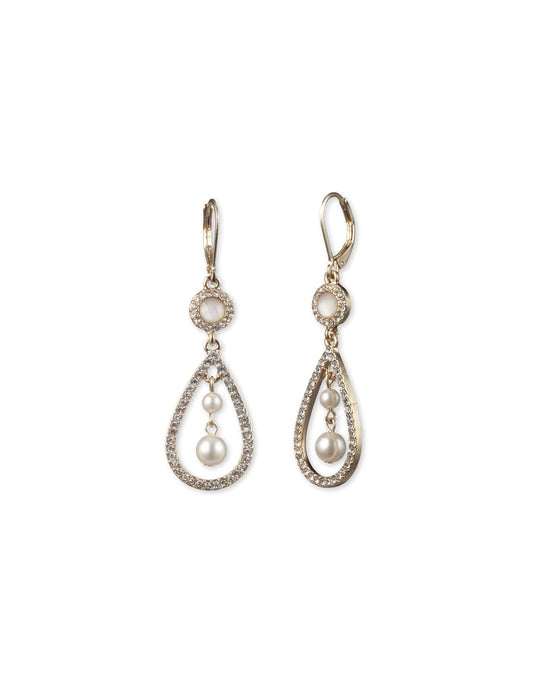 Anne Klein Aretes Material Aleacion De Metales para Mujer