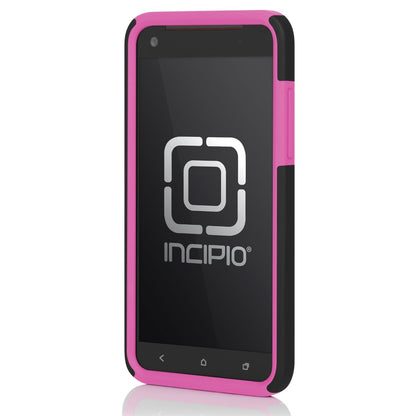 Incipio HT-330 DualPro - Carcasa para HTC Droid DNA, 1 Unidad, Negro/Rosado neón