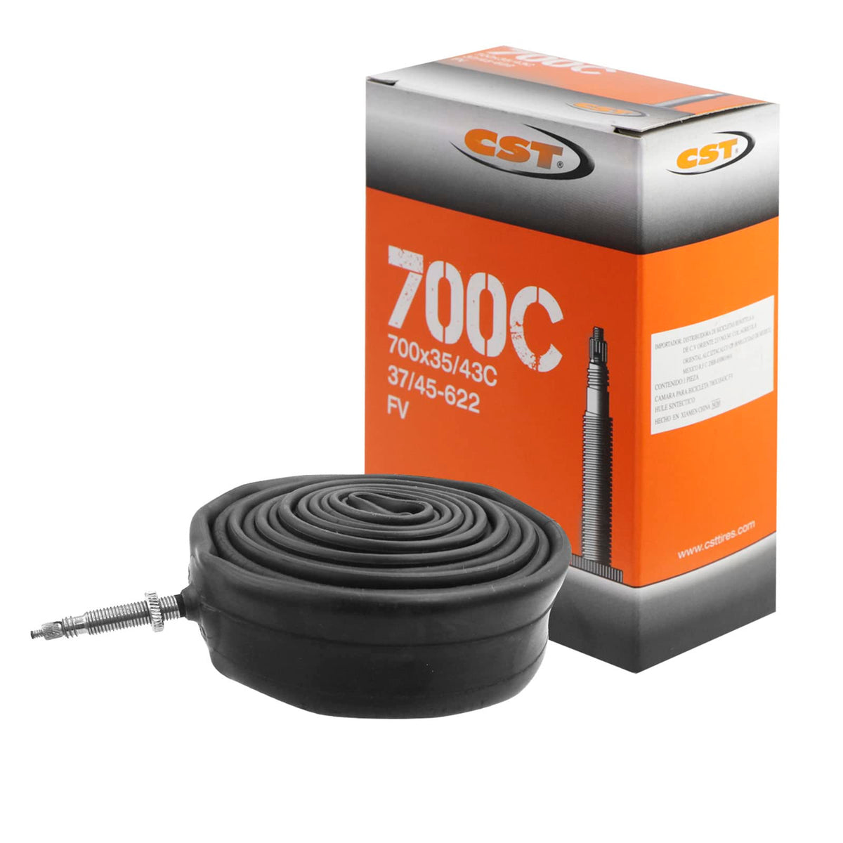 Cámara CST 700x35/43C | Turismo/City | Válvula Fina 33mm | Resistente y Fácil de Instalar por qué es más efectiva: