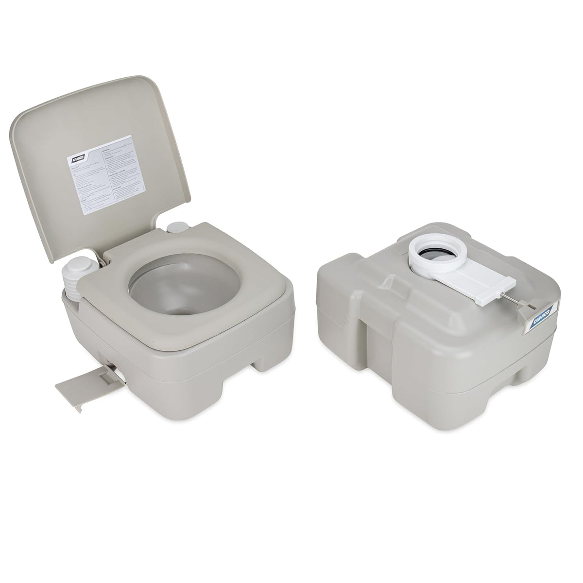 Camco Inódoro Portátil 41541, Estándar, 5.3 Galones