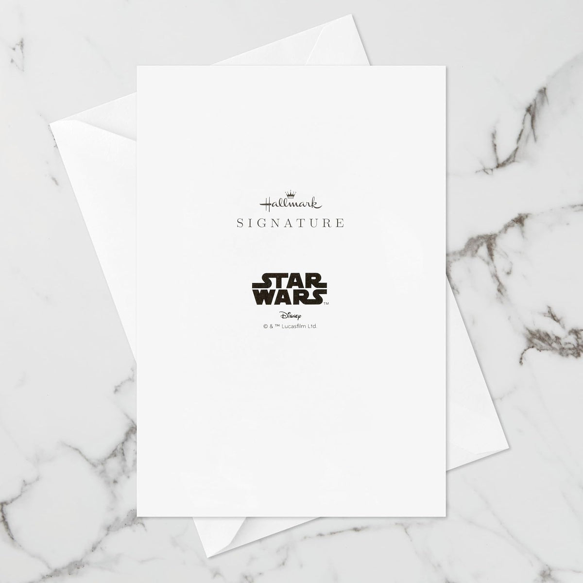 Hallmark Signature Paper Wonder Star Wars - Tarjeta emergente para el día del padre o cumpleaños (Millennium Falcon)