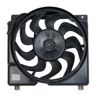 TYC Conjunto de Ventilador de Refrigeración 620560 para Jeep Cherokee 1997-2001, Negro