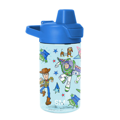 Simple Modern Summit Botella Tritan para Niños, 12 oz, Diseños con Licencia - Disney: Buzz y Woody Adventures - Tapa cubierta | 12 onzas