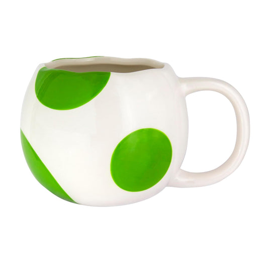 Paladone - Taza de café con huevo de Super Mario Bros Yoshi
