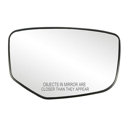 Fit System Honda Accord - Espejo retrovisor de repuesto con placa trasera, Lado de pasajero (derecho)