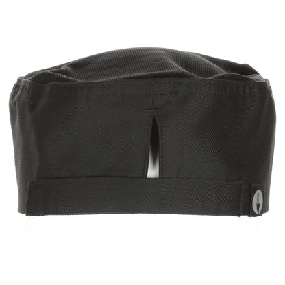 Chef Works DFBB-BLK Cool Vent Skull Cap Beanie, Black
