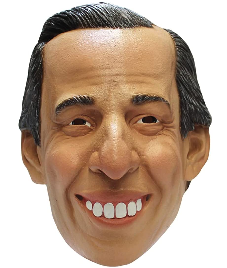 Máscara de Político Mexicano, Máscaras de Personajes Ideal para Halloween y Fiestas de Disfraces