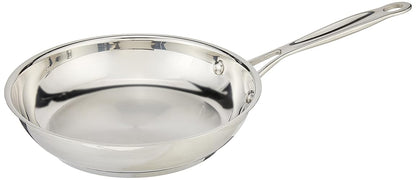 Cuisinart Sartén Antiadherente Chef's Classic 20 cm Acero Inoxidable | Sartén con Acabado espejo de acero inoxidable 20 cm con Antiadherente. Mango Cool Grip frío al tacto. Seguro para horno.